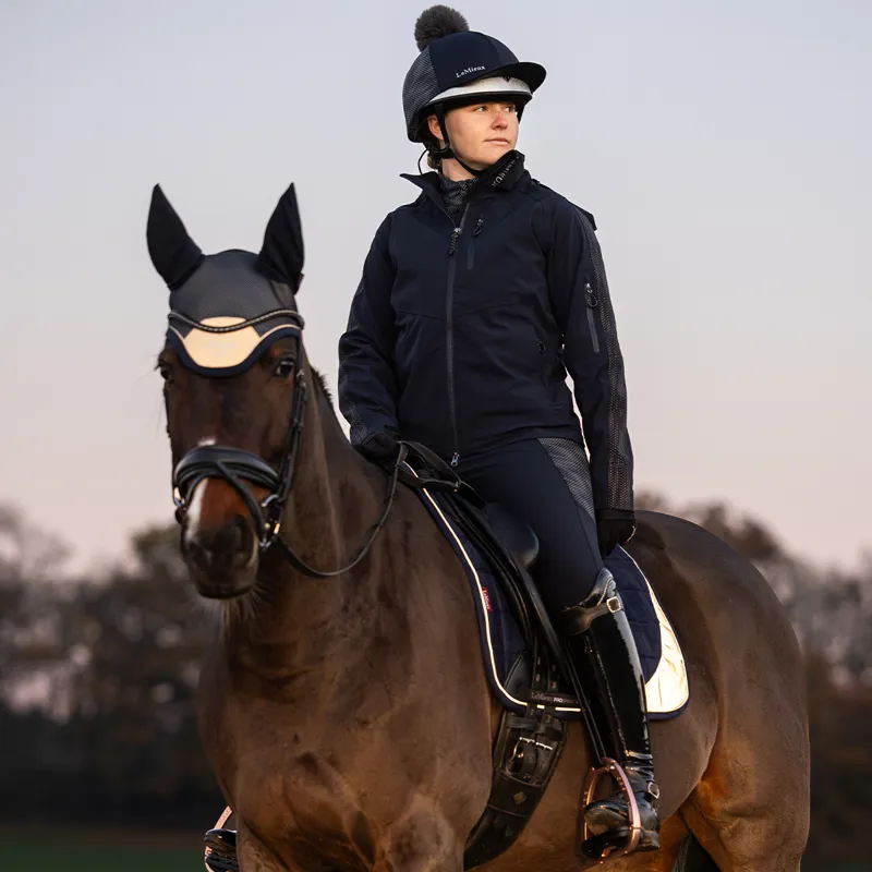 LeMieux Torrent Ladies Waterproof Jacket - Navy-7